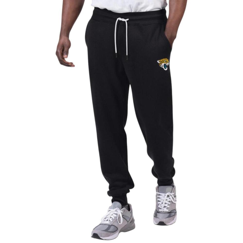 NFL Men's Black Label Fleece Knit Jogger Pant by Glll Jaguars